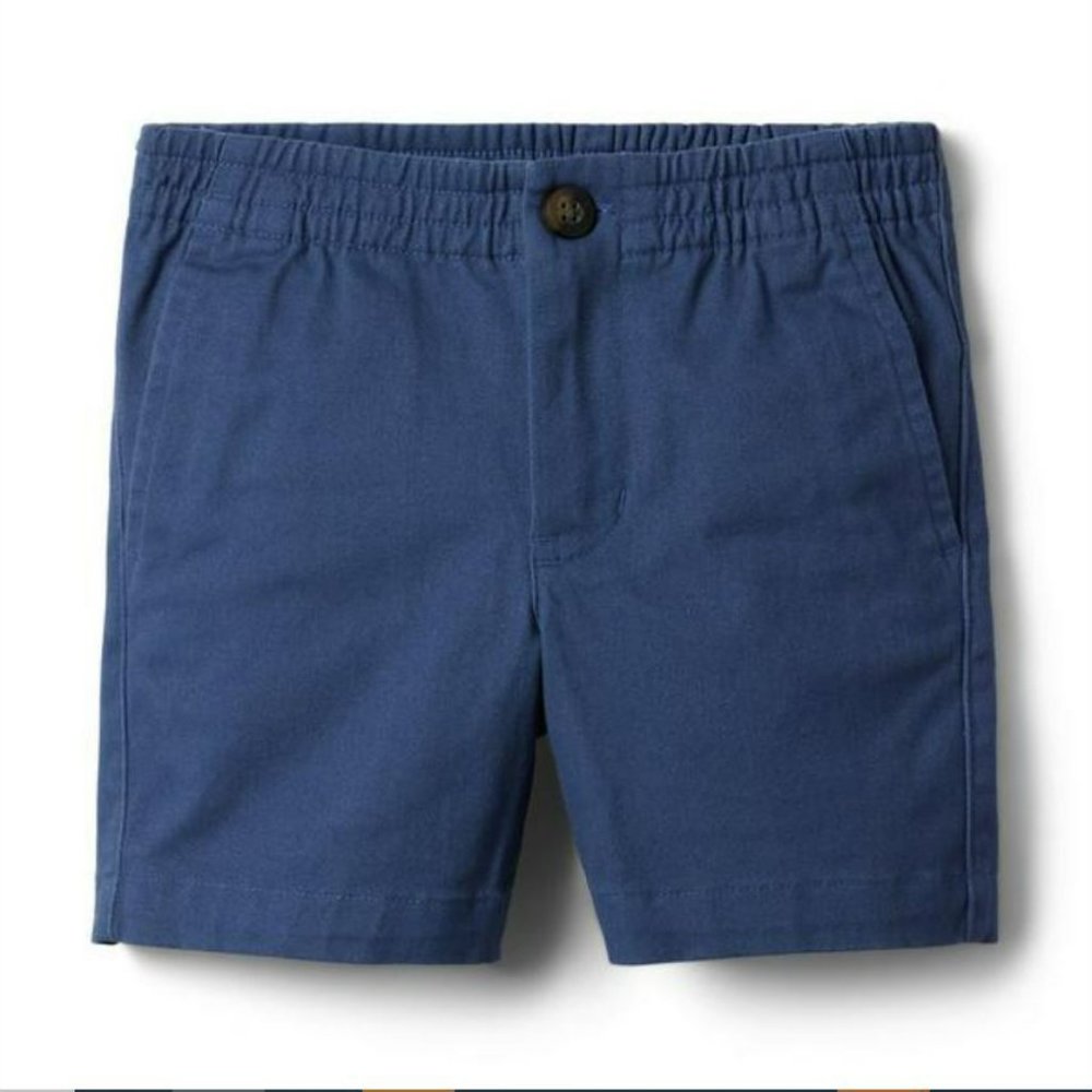 NWT JANIE AND JACK TWILL PULL-ON BUTTON-FRONT SHORT SZ 16